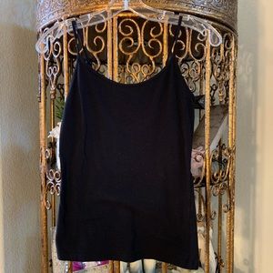 Forever 21 Black Spaghetti Strap Tank Top